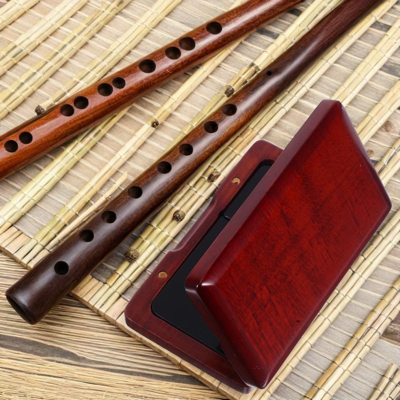 HEALLILY Saxophone Reed Case Wooden Holder Box For Saxophone Clarinet Reeds - Image 5